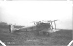 Capitaine Azire et son avion Spad, de l'escadrille N 87